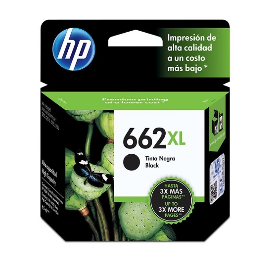 Imagem de CARTUCHO DE TINTA HP 662XL PRETO