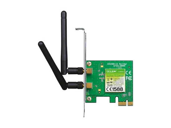 Imagem de TL-WN881ND           TP-LINK ADAPTADOR WIRELESS N 300MBPS - PCI EXPRESS - 2 ANTENAS DESTACAVEIS