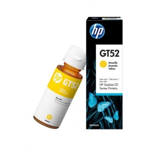 Imagem de GARRAFA DE TINTA HP GT52 AMARELO