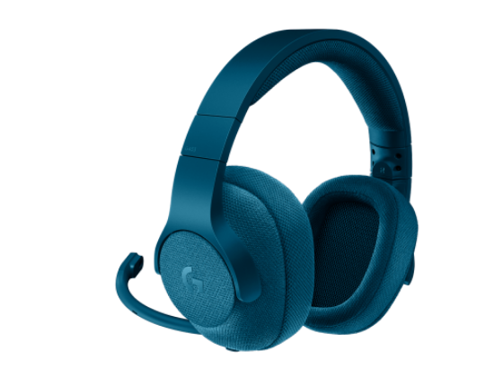 Imagem de FONE DE OUVIDO PARA JOGO COM SOM SURROUND 7.1 G433 AZUL - LOGITECH