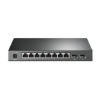 Imagem de T1500G-10PS       TP-LINK SWITCH SMART POE GIGABIT 8 PORTAS  2 SLOTS SFP JETSTREAM - T1500G-10PS TL-SG2210P