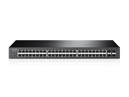 Imagem de T1600G-52TS       TP-LINK SWITCH SMART GIGABIT 48 PORTAS  4 SLOTS SFP JETSTREAM - T1600G-52TS TL-SG2452