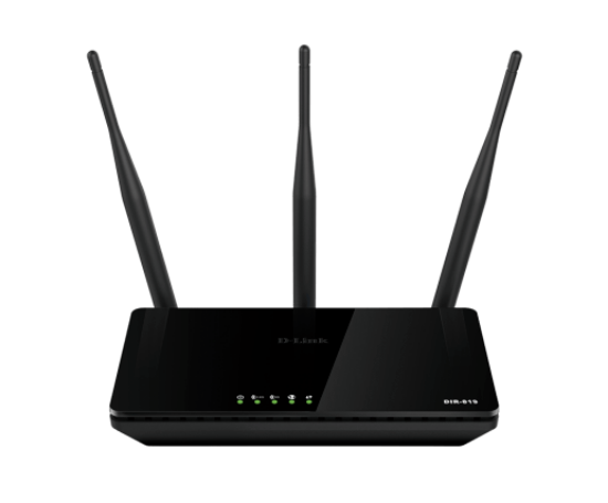 Imagem de ROTEADOR D-LINK WIRELESS AC 750MBPS 3 ANTENAS 4 PORTAS 10/100 1WAN 802.11 AC - COM PRESET - DIR-819