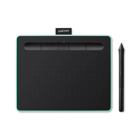 Imagem de MESA DIGITALIZADORA WACOM INTUOS PEQUENA COM BLUETOOTH NA COR VERDE - CTL4100WLE0