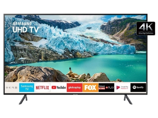 Imagem de SAMSUNG  SMART TV UHD 4K RU7100 43" VISUAL LIVRE DE CABOS, BLUETOON