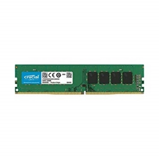 Imagem de MEMORIA CRUCIAL DESKTOP 8GB - DDR4 - 2400MHZ SR - CL17 - PC4-19200 - DIMM- MICRON