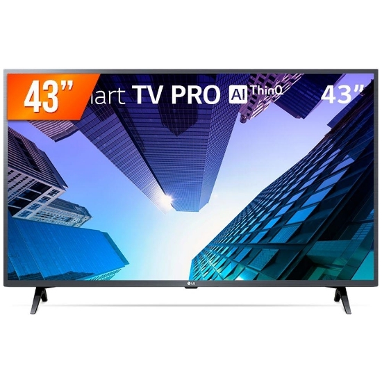 Imagem de TV LG 43LM631C0SB 43" SMART  3HDMI 2USB ThnQ AI WebOs