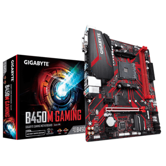 Imagem de B450M GAMING I  MB P / AM4 RYZEN 2º GERAÇÃO CHIPSET AMD B450 DDR4 DIM