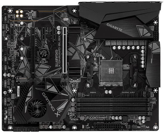 Imagem de X570 GAMING X I  MOTHERBOARD P/ AMD SOCKET AM4 3° GERAÇÃO RYZEN CHIPSET AMD X570 PCI EXPRESS 16