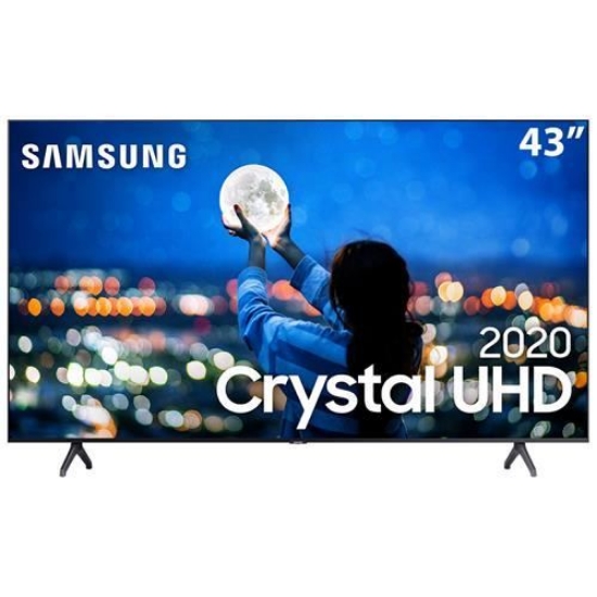 Imagem de SAMSUNG SMART TV CRYSTAL UHD 4K TU7000 43", BORDA ULTRAFINA, CONTROLE REMOTO UNICO, BLUETOOTH