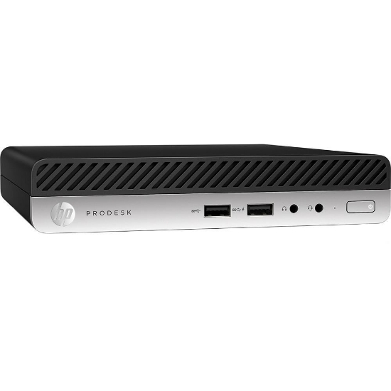 Imagem de COMPUTADOR HP PRODESK 400 G5 DM I3 9100T - 8GB - SODIMM DDR4 2666MHZ - HD 500 GB - WINDOWS 10 PRO -  GARANTIA 1 ANO ON SITE