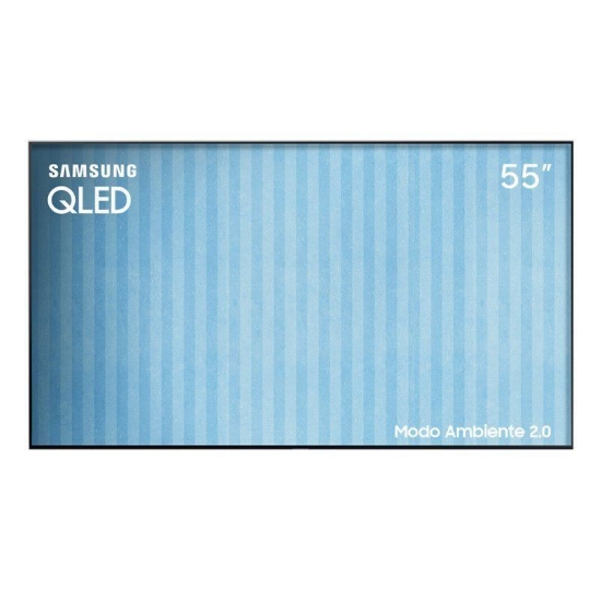 Imagem de SAMSUNG SMART TV QLED 4K Q80T 55", MODO GAME, SOM EM MOVIMENTO, SINCRONIA SONORA, MODO AMBIENTE 3.0, BORDA INFINITA