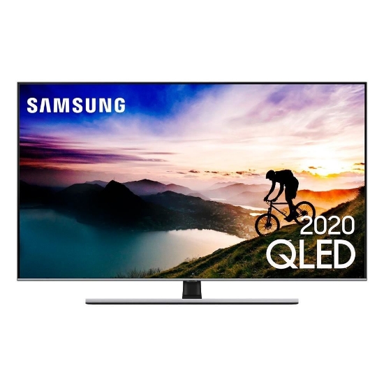 Imagem de SAMSUNG SMART TV QLED 4K Q70T 55", MODO AMBIENTE 3.0, BORDA INFINITA, DESIGN COM CABOS ESCONDIDOS, CONTROLE REMOTO UNICO