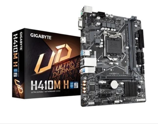 Imagem de MOTHERBOARD GIGABYTE  H410M H CHIPSET H410 EXPRESS  LGA 1200 DDR4  10º GERACAO