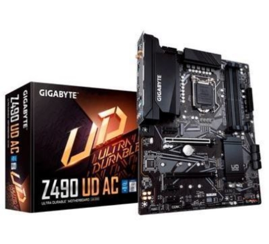 Imagem de MOTHERBOARD GIGABYTE AORUS Z490 UD AC, INTEL LGA 1200, ATX, DDR4 - 10º GERACAO