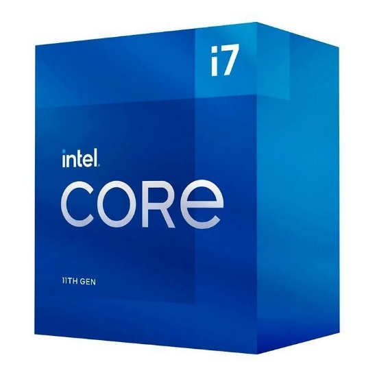 Imagem de PROCESSADOR INTEL CORE I7-11700 11ª GERACAO, CACHE 16MB, 2.5 GHZ (4.9GHZ TURBO), LGA1200 - BX8070811700