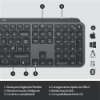 Imagem de TECLADO MULTI-DISPOSITIVO MX KEYS LOGITECH