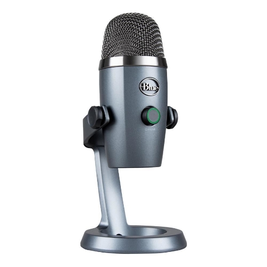 Imagem de MICROFONE CONDENSADOR USB BLUE SNOWBALL ICE PRETO