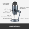 Imagem de MICROFONE CONDENSADOR USB BLUE SNOWBALL ICE PRETO