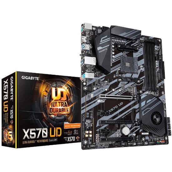 Imagem de MOTHERBOARD GIGABYTE X570 UD, AM4, ATX, DDR4 - 3ª GERACAO RYZEN /  2ª GERACAO RYZEN COM RADEON  VEGA GRAPHICS