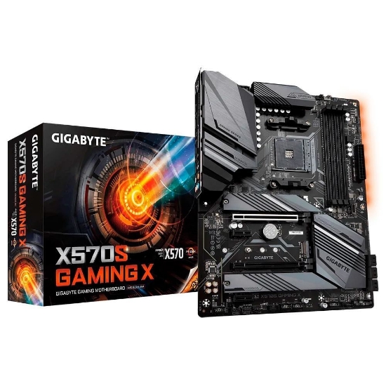 Imagem de MOTHERBOARD GIGABYTE X570S GAMING X (REV. 1.0), AMD SOCKET AM4, ATX, DDR4, LED RGB - X570S GAMING X