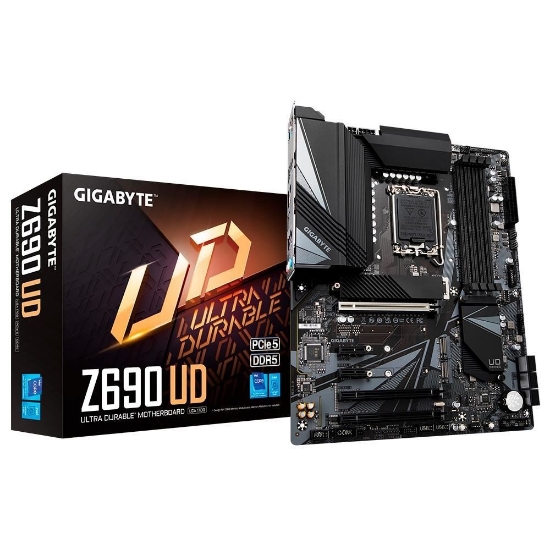 Imagem de MOTHERBOARD GIGABYTE  Z690 UD (REV. 1.0), INTEL LGA 1700, ATX, DDR5, M.2 -  Z690 UD