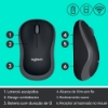 Imagem de KIT TECLADO E MOUSE SEM FIO MK270 LOGITECH