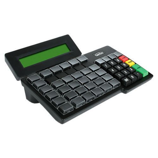 Imagem de GERTEC TECLADO PDV TEC 55, DISPLAY 4 LINHAS, 55 TECLAS, USB 2.0 G00409634