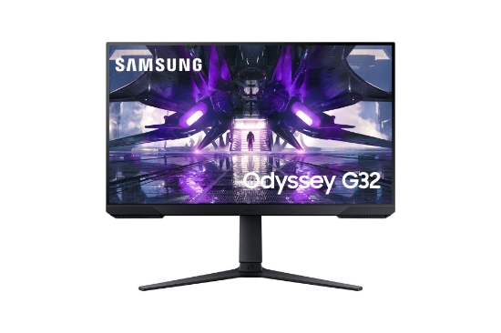 Imagem de SAMSUNG MONITOR GAMER ODYSSEY G32 S27AG320NL FHD 27" LED 1MS 165HZ AJUSTE DE ALTURA PIVOLT PRETO                                                                                                                                                