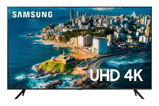 Imagem de SAMSUNG SMART TV CRYSTAL UHD 4K CU7700 65", TELA SEM LIMITES, VISUAL LIVRE DE CABOS, ALEXA COMPATIVEL, CONTROLE UNICO                                                                                                                           