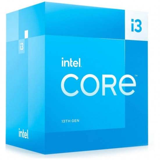 Imagem de PROCESSADOR INTEL CORE I3-13100, 4-CORE, 8-THREADS, 3.4GHZ RAPTOR LAKE (4.5GHZ TURBO), CACHE 12MB, LGA1700, BX8071513100