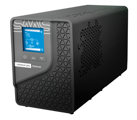 Imagem de Nobreak SMS Premium 700VA WiFi, Senoidal, Bivolt Automático, 6 Tomadas, Expansão D