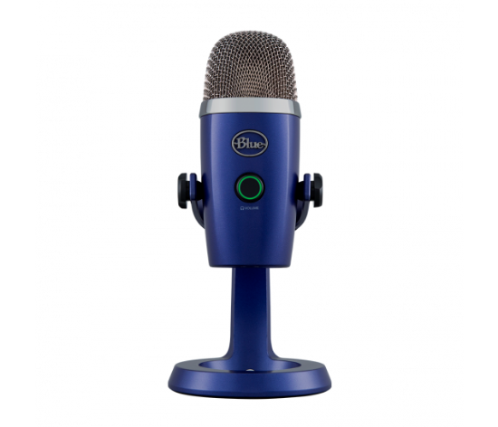 Imagem de MICROFONE CONDENSADOR USB BLUE SNOWBALL ICE PRETO