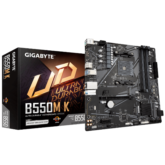 Imagem de PLACA MAE B550M K DDR4 SOCKET AMD AM4 RYZEN SERIE 5000 4000 E 3000 - B550M K