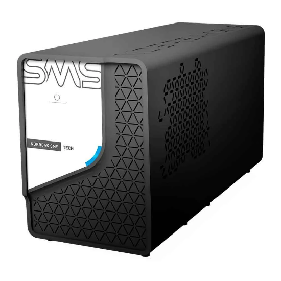 Imagem de Nobreak SMS Tech 700VA Bivolt Automático com 6 Tomadas e Saída 115V