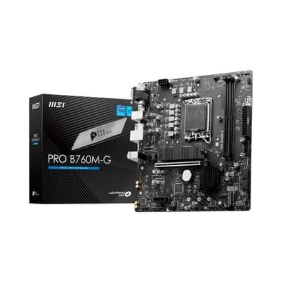 Imagem de Placa Mãe B760M Gaming WiFi DDR5 Socket Intel LGA1700 12ª 13ª 14ª Geração - B760M G WiFi