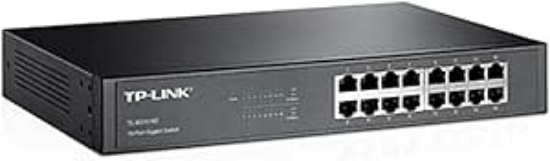 Imagem de SWITCH 24 PORTAS GIGABIT DE MESA OU MONTAGEM EM RACK TP-LINK