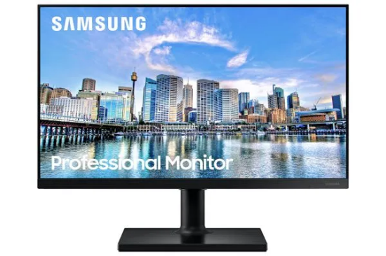 Imagem de Monitor Samsung F24T450FQL 24" Full HD LED IPS 75Hz com Ajuste de Altura e Pivot - Preto