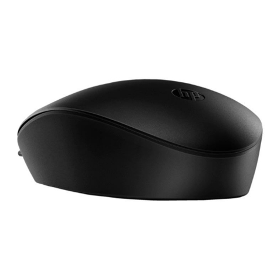 Imagem de MOUSE COM FIO HP 125 BRZP