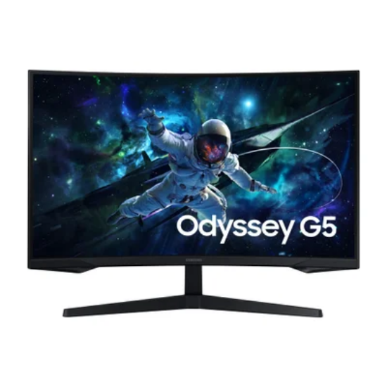 Imagem de SAMSUNG MONITOR GAMER ODYSSEY G5 QHD 32” LED VA 1MPRT 165HZ, DP/HDMI, PRETO                                                                                                                                                                     