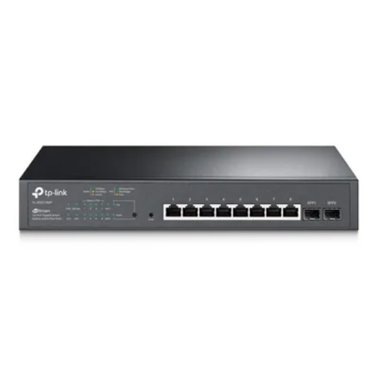 Imagem de Switch Smart Gigabit TL-SG2210MP 8 Portas PoE+ e 2 Slots SFP JetStream