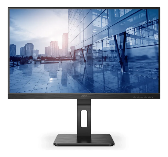 Imagem de Monitor AOC 27" 4K UHD U27P2 IPS 60Hz 4ms HDMI/DP Pivotante com Alto-falantes Preto