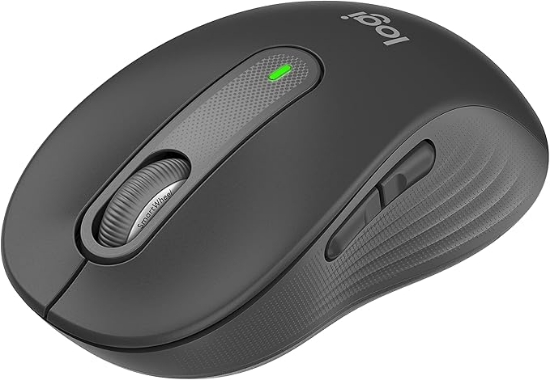 Imagem de Mouse Sem Fio Logitech Signature M650 Grafite - Conforto e Precisão