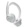 Imagem de Headset Sem Fio Logitech Zone 300 Branco | Áudio Profissional e Conforto
