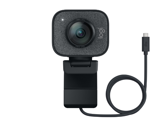 Imagem de Webcam Logitech StreamCam Plus Full HD 1080p 60fps – 960-001280
