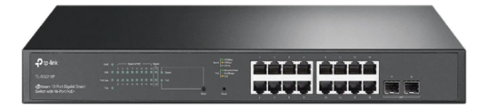Imagem de Switch Smart TP-Link JetStream TL-SG2218P, 18 Portas com 16 Gigabit PoE+ e 2 Slots SFP