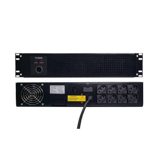 Imagem de Nobreak Rack Seno 1500VA Bivolt 8 Tomadas 2U - Proteção e Estabilidade